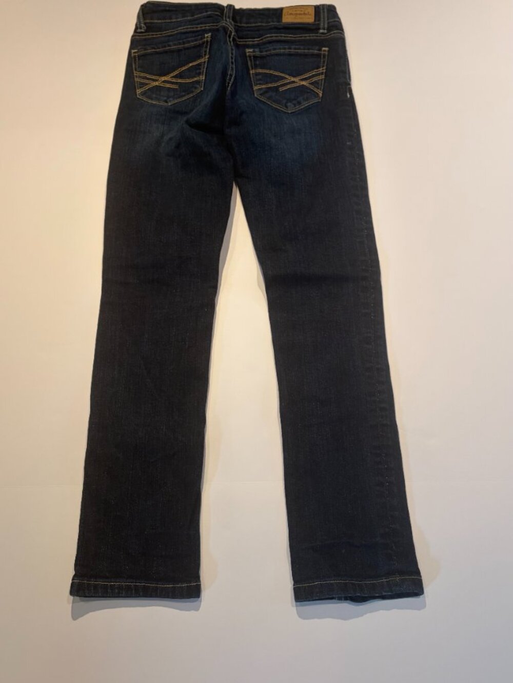 Aeropostale Bayla Skinny Dark Wash Jeans Women's 00 Short - Picture 3 of 6